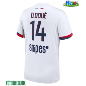 Paris Saint-Germain Desire Doue #14 Bortatröja 2025-26 Kortärmad